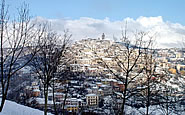 Fiuggi con neve